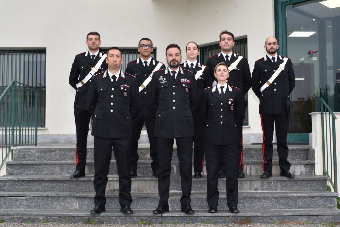 Arrivano cinque nuovi carabinieri nel Biellese