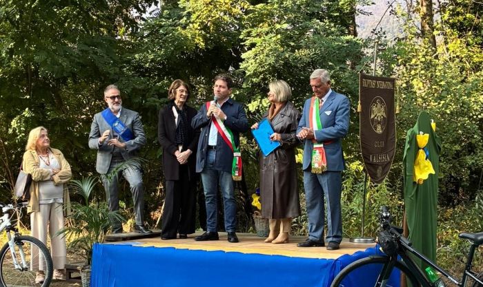 quarona intitolazione ciclopedonale elena nathan loro piana