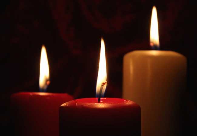 candela lutto