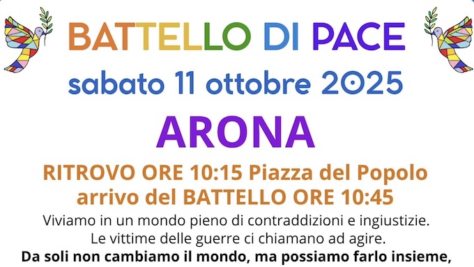 battello di pace loc arona