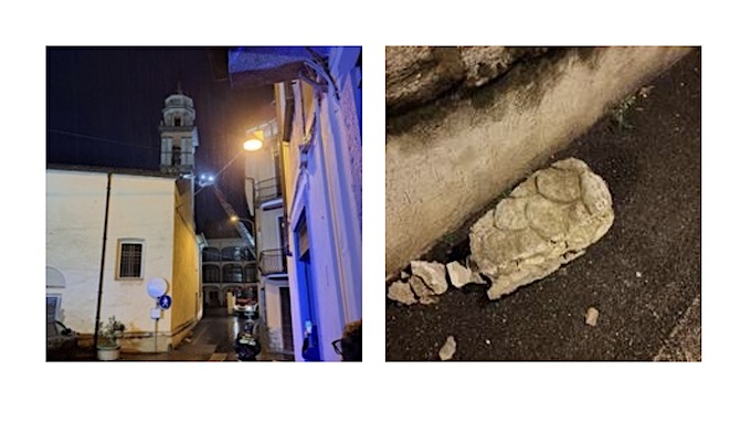 invorio fulmine chiesa