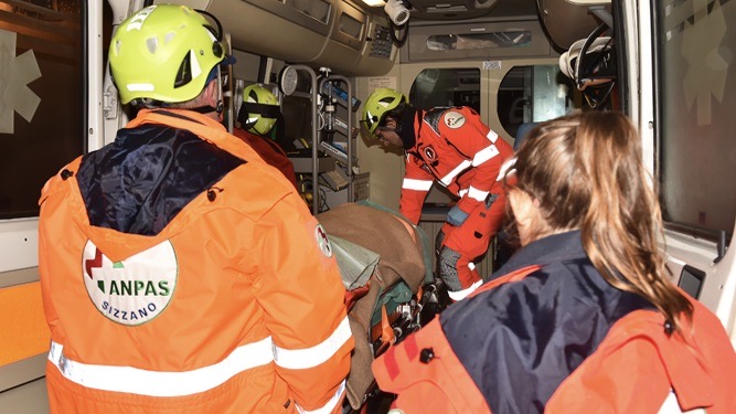 anpas sizzano gres volontari foto azione