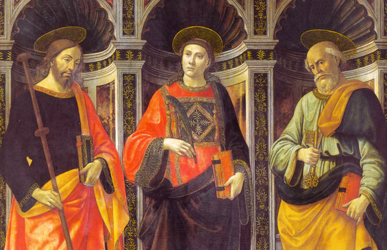 santi affresco