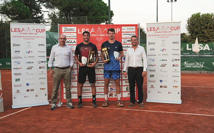 I finalisti della Lesa Cup 2024 con Gregorio Marenzi